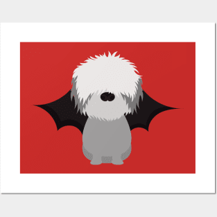 Bearded Collie Halloween Fancy Dress Costume Posters and Art